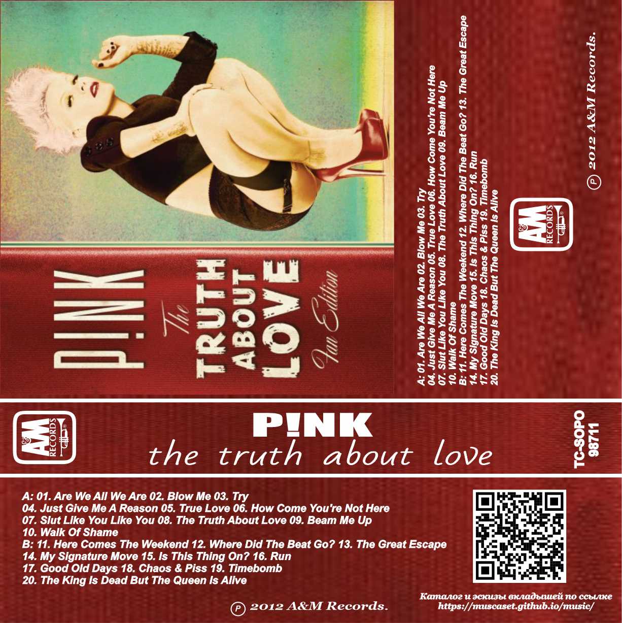 Pink-The Truth About Love